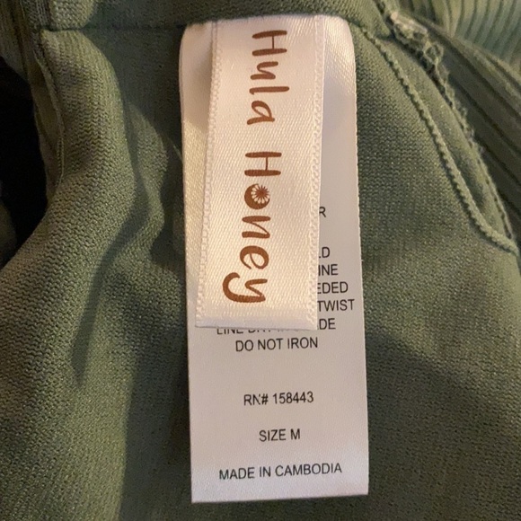 HULA Honey Junior’s Ribbed Side Lace Swimsuit - Picture 8 of 11